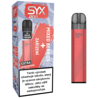 Syx Pod Starter Kit Red 1 zařízení + 1 náplně 2ml