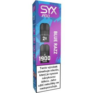Syx Pod 16,5mg 2x2ml Blue Raspberry